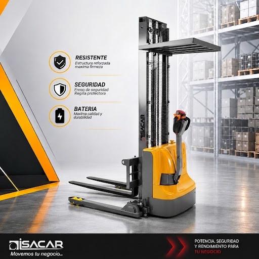 APILADOR ELECTRICO 1500KG 4 METROS LITIO