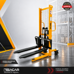 APILADOR MANUAL ANGOSTO 1000 K / 1.6 MT LEVANTE AJUSTABLE