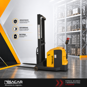 APILADOR ELECTRICO REACH TRUCK 800 KG 2.5 Mts