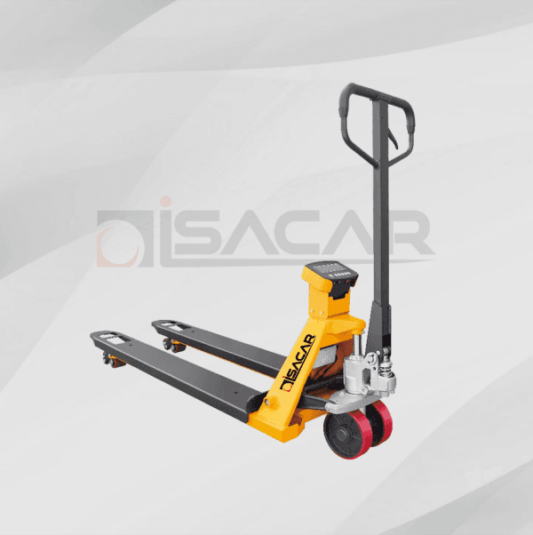 TRANSPALETA ANGOSTA BALANZA 2.000 KILOS TRANSPALETA ANGOSTA BALANZA 2.000 KILOS