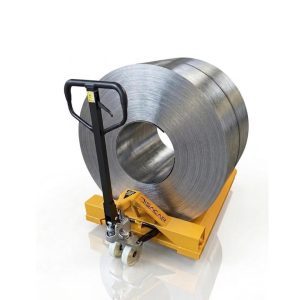 TRANSPALETA MANUAL BOBINAS 2500 KG