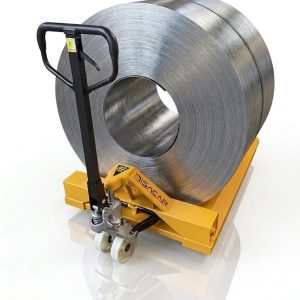 TRANSPALETA MANUAL BOBINAS 2500 KG