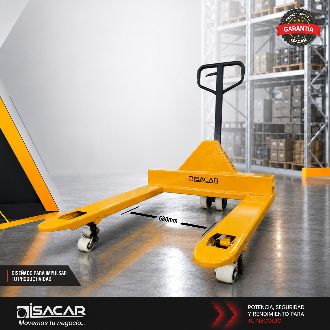 Transpaleta Manual 2500 Kg 685x1150mm BF-III ITAKA 2500KG
