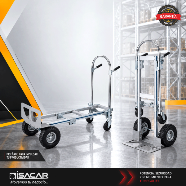 CARRO YEGUA DUAL DOBLE USO 260 KGS.