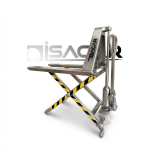 TRANSPALETA TIJERA ACERO INOXIDABLE 1500KG 800MM