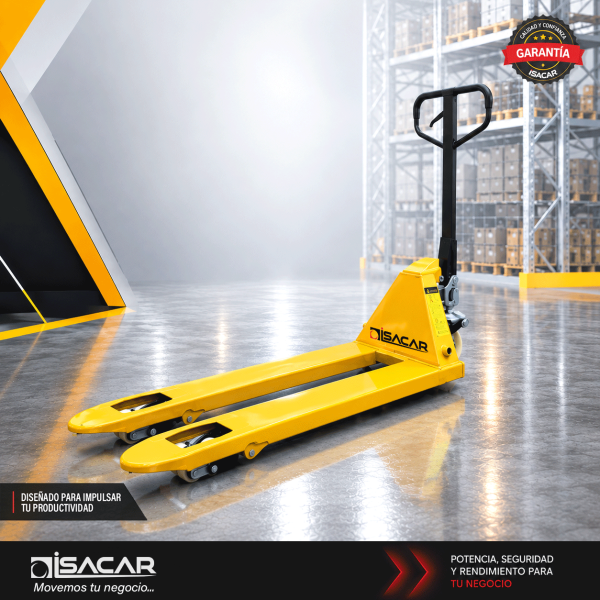 TRANSPALETA MANUAL ANGOSTA ESPECIAL 450MM 2.5KG