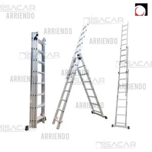 Arriendo Escalera Tijera Telescópicas 5.52 MT
