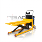 TRANSPALETA TIJERA ANGOSTA SEMI ELÉCT. 1000 KG 800MM