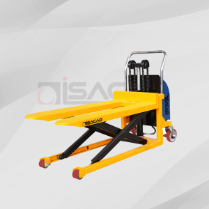 TRANSPALETA TIJERA ANGOSTA SEMI ELÉCT. 1000 KG 800MM