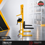 APILADOR LIGERO CON ROTACION MANUAL 500KG 1.50MT
