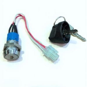 CHAPA CONTACTO MAS PAR DE LLAVES PARA EQUIPOS ELECTRICOS