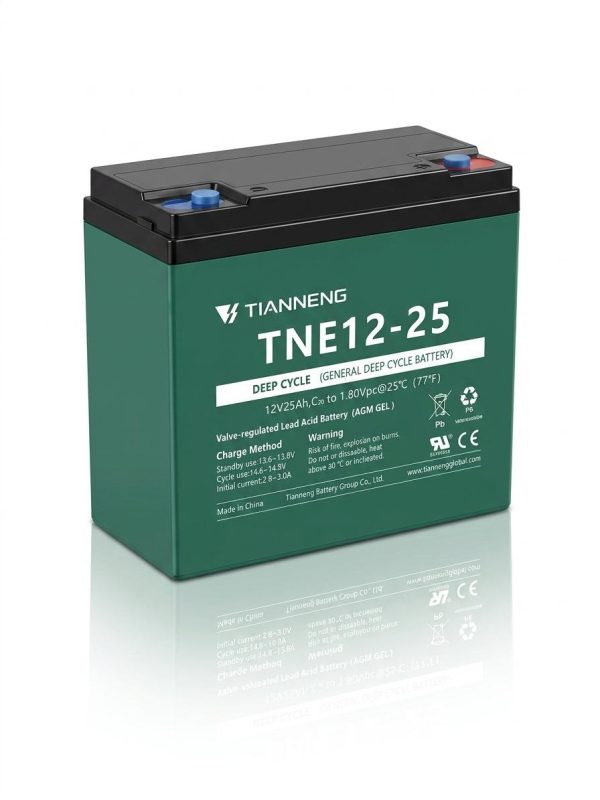 Batería gel 12V 25AH para sostenedor de tambor Batería gel 12V 25AH para sostenedor de tambor