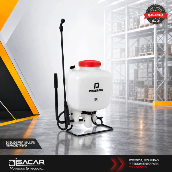 PULVERIZADOR MANUAL 15 LITROS