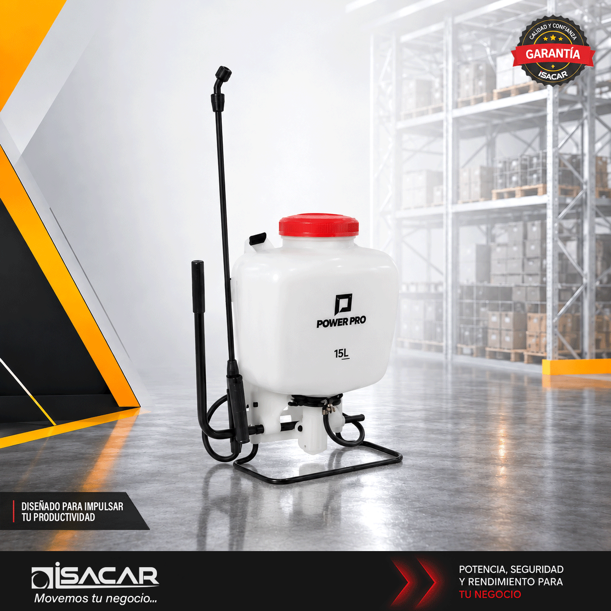 Fumigador Pulverizador Rociador 15 Litros Bomba Manual