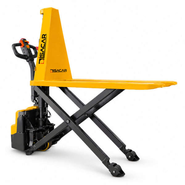 TRANSPALETA TIJERA ANGOSTA ELECT.1500KG 800MM