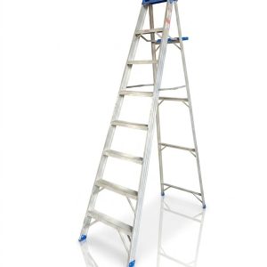 ESCALERA ALUMINIO 7 PELDAÑOS ALTA CALIDAD