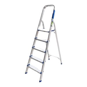 ESCALERA ALUMINIO 5 PELDAÑOS ALTA CALIDAD