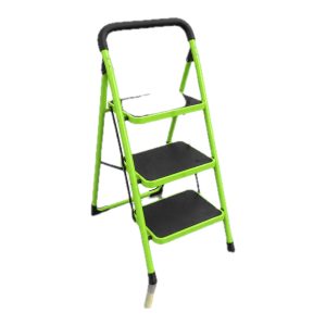 ESCALERA METALICA 3 PELDAÑOS ALTA CALIDAD