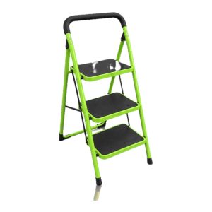 ESCALERA METALICA 3 PELDAÑOS ALTA CALIDAD